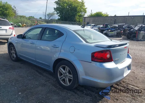2013 Dodge Avenger Sxt z USA, uszkodzony, nr VIN 1C3CDZCG1DN709791